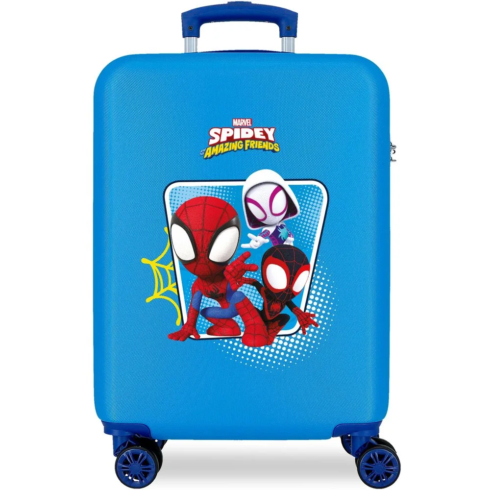 Maleta de cabina spidey team up rígida con capacidad de 34l - Personajes - FashionsVida