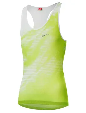 Maglietta Senza Maniche Racerback Aero Light Green - Loeffler - FashionsVida