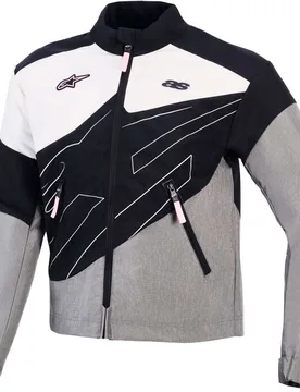 Giubbotto Moto Donna STELLA MOSHELL Nero Pellicc taglia L - Alpinestars - FashionsVida