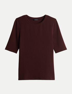 Opus Jerseyshirt Sorela Braun 40