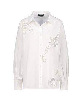 Monari Blusa camisera crema 44