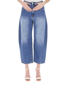 VICOLO Jeans balloon BLU S - VICOLO - FashionsVida