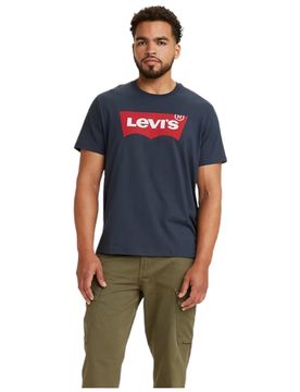 T-shirt blu logo grande 17783 0139