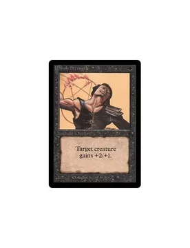 Unholy Strength Beta - Magic: The Gathering - FashionsVida