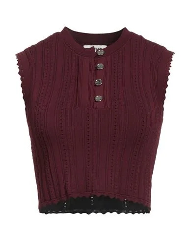 Sandro Top Mujer Burdeos 2 Mujer - Sandro - FashionsVida
