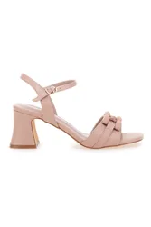 Sandali Rosa Con Tacco a Blocco 427 38
