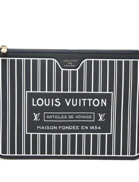 Inside Out Calfskin Neverfull MM Pouch - Louis Vuitton - FashionsVida