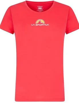 Camiseta de escalada de mujer Brand Tee Hibiscus - la sportiva - FashionsVida