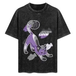 Ace Cat T-Shirt Holiday Simple Tee Shirt