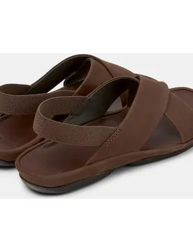 Sandalias planas de mujer de piel Right Isla - Camper - FashionsVida