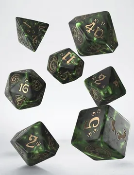 Q Workshop Cats - Dice Set: Pixel - Q Workshop - FashionsVida