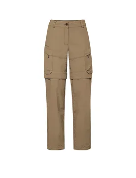 Pantalon de randonnée cargo zippé Neylands marron clair 40 - VAUDE - FashionsVida