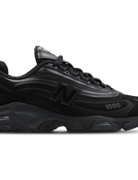 Herren Sneaker - Schwarz - Größe 40.5 - Leder Black 40.5