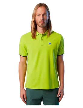 Graphic 692397 Short Sleeve Polo Lime 3XL Men - North Sails - FashionsVida