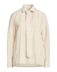 Camisa Mujer Beige 36 Mujer