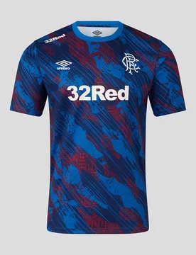 Rangers Men's 25/26 Armed Forces Day Range Shirt LAPIS BLUE / FLAME SCARLET 5XL male - Castore - FashionsVida