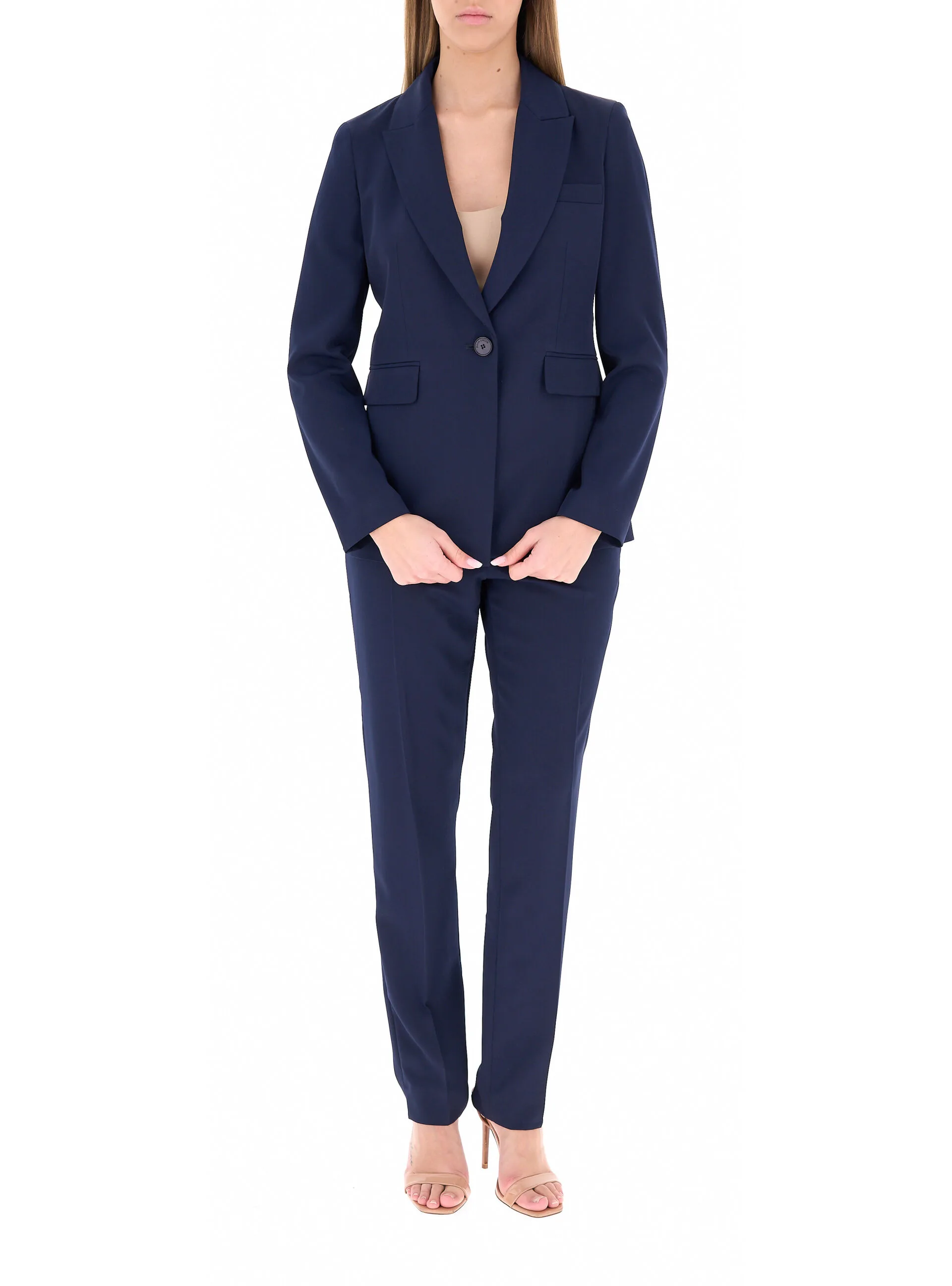 Tailleur monopetto BLU NAVY 04 - Diana Gallesi - FashionsVida