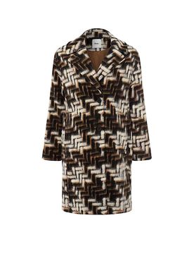 Wollmantel DAVOS beige 44 damen
