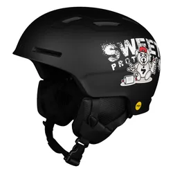 Casque Winder Mips Black Teddy S-M unisex