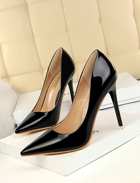 Botas de plataforma minimalistas con tacón grueso para mujeres, perfectas con cárdigan/suéteres, elegantes botas tipo calcetín de punta cuadrada c - Shein - FashionsVida