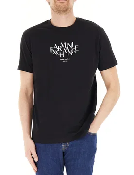 T-shirt girocollo NERO S - Armani exchange - FashionsVida
