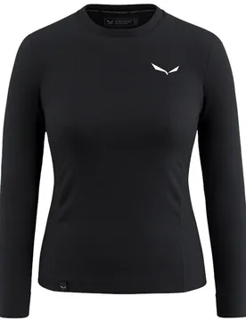 Puez Dry Damen Longsleeve, schwarz 40 - Salewa - FashionsVida