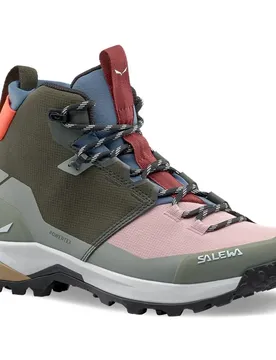 Puez 2 Mid Powertex Damen Trekking-Halbschuhe, grün, Größe 40 ½ 40 ½