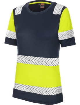 WÜRTH MODYF Tee-shirt haute visibilité FLUO ONE jaune/marine Bleu marine M