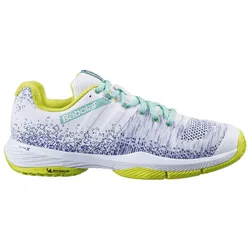 Sensa Padel Shoes White / Spring Bud UK 5