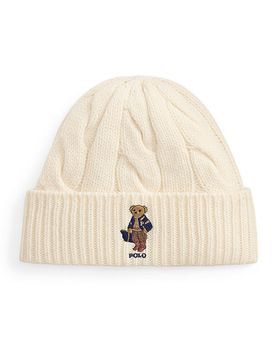 Ralph Lauren Gorro - Capucha crema