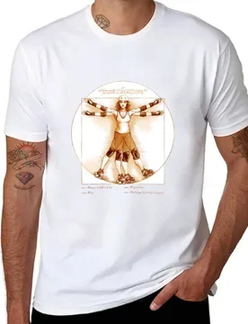 Vitruvian Skater on white only T-Shirt t shirt man designer graphic t shirts for man T-Shirt - Aliexpress - FashionsVida