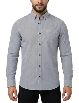 Chemise à Manches Longues Kendrick Midnight Navy XL