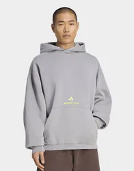 Mens Felpa Con Cappuccio Lavata Amg - Grigio, grigio grigio Uomo taglia S