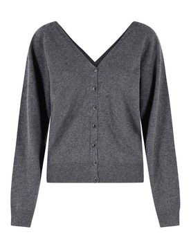 Cardigan in cashmere 'jiani'