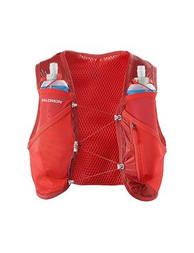 Chaleco de hidratación Active Skin 4 Set rojo S