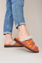 Women's 'Malia 2' Mule Slippers in Orange Size: 9 - Orange - Size: 9