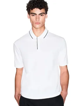 Herren Polo Weiß 515453