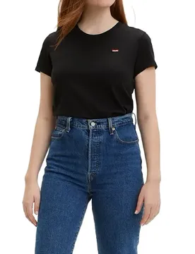 Damen T-Shirt Schwarz 512600