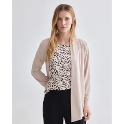 Chaqueta de mujer lisa, manga larga
