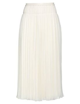 Falda midi Mujer Marfil 40 Mujer