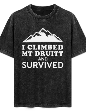 I Climbed Mt Druitt Funny Sydney Suburb Pun T-Shirt Casual Streetwear Short Sleeve Tee - Aliexpress - FashionsVida