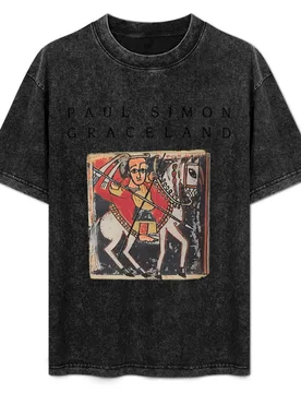 Paul Simon Graceland T-Shirt Plus Size Simple Casual Top - Aliexpress - FashionsVida
