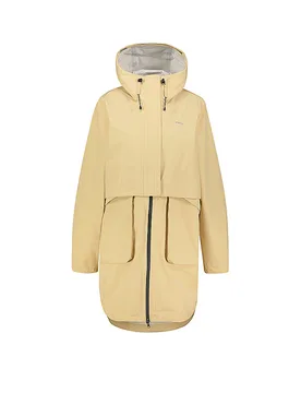 Parka da trekking da donna Leira 3L con cappuccio cammello 44 - Meru - FashionsVida