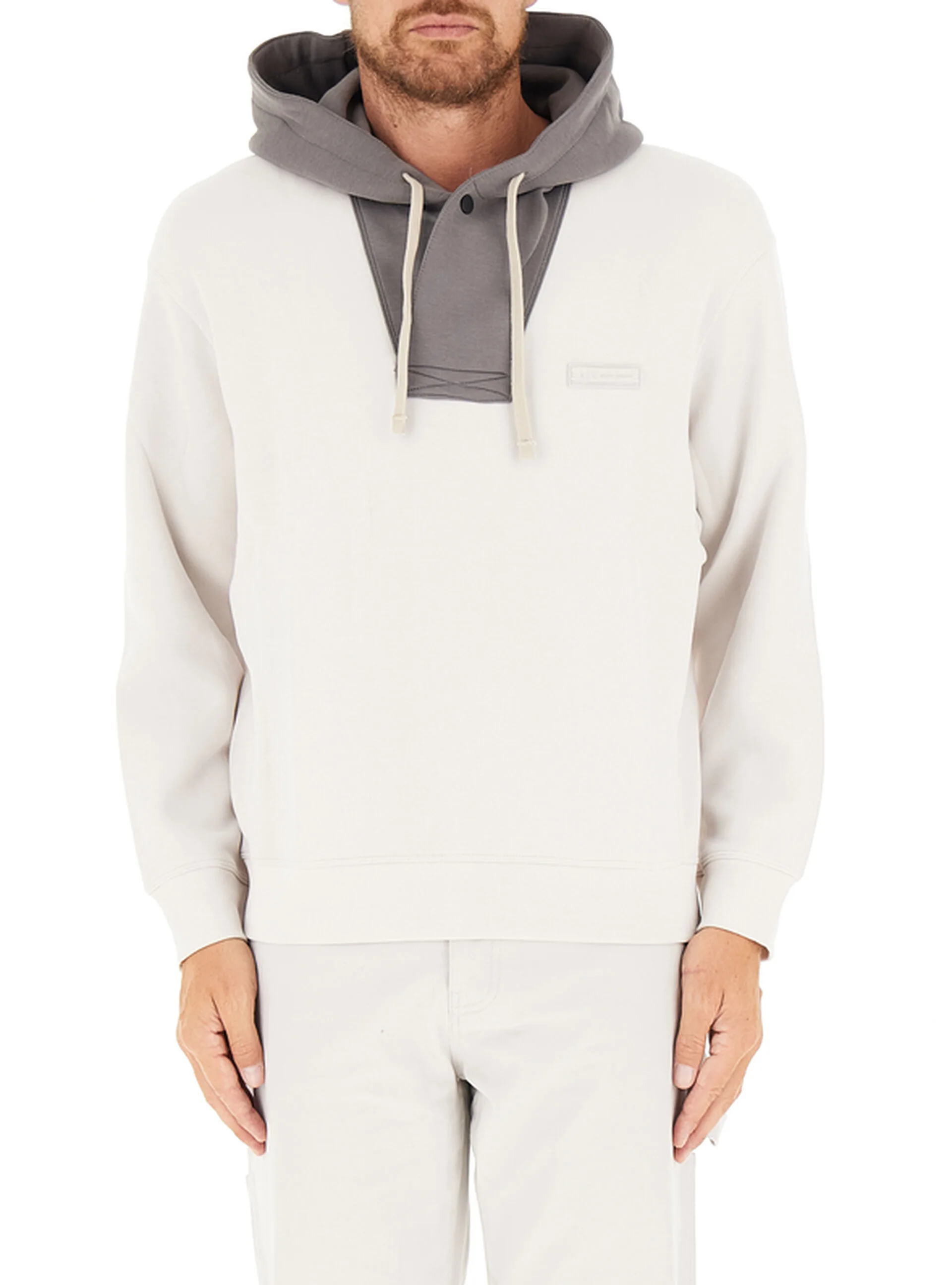 Felpa con cappuccio AVORIO XL - Armani exchange - FashionsVida