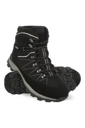 Boulder Mens Winter Trekker Waterproof Thermal Boots - Grey - Grey - Size: 11