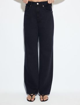 Jeans D92 im Straight-Wide-Fit Dunkelblau 32