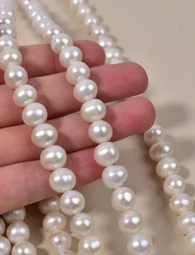 Natural Freshwater Pearls 9-10mm Loose isolation beads Real Pearls for Jewelry Making DIY Necklace Braclet Earring Accessory - Aliexpress - FashionsVida