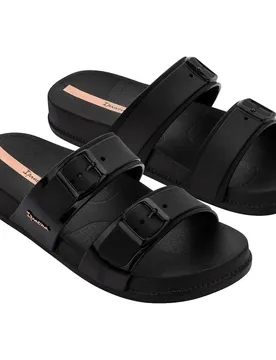 Claquettes Leme Black / Beige EU 41-42