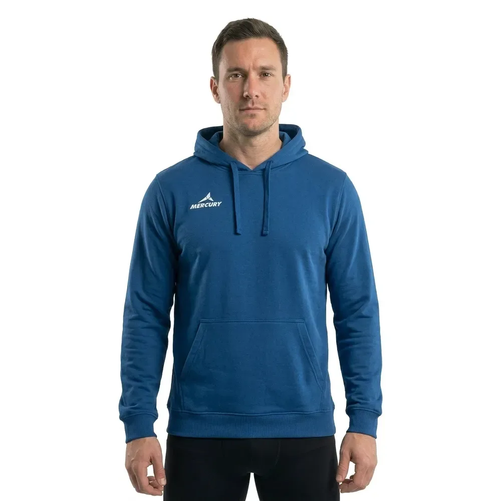 Equipment Sweat à Capuche Performance Blue 3XL - Mercury - FashionsVida