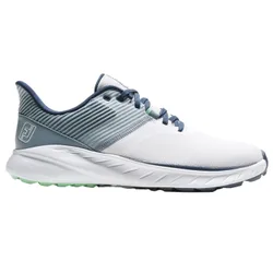 Golfschuhe Flex, weiß/blaugrau/grün 44